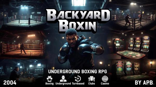 Tape up your fists and step into the underground. Backyard Boxin' is a gritty street boxing RPG where you build a fighter from the ground up—train strength, agility, dexterity, and max HP, then stalk the rankings for your next knockout. Cash your winnings, chase the championship belt, and carve your legacy across city leaderboards. Fast, punchy turn based battles let you jump in for quick bouts or grind your way to legend. The fight is only half the hustle. Join player run clubs, pool resources, and clash for bragging rights. Hit the casino for slots, dice, and the infamous Scratch n Match—risk your roll, announce your jackpot in chat, and watch the arena take notice. With protection for newcomers, banked savings, and a market of street rivals ready to swing, Backyard Boxin' delivers the raw rush of illegal circuits and the thrill of rising from nobody to champion.