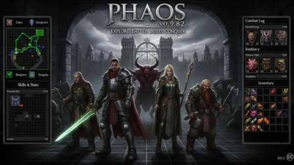 Explore a sprawling grid-based fantasy world with deep character progression, skills, clans, shops, dungeons, and a massive bestiary. Phaos blends tactical, turn-driven combat with exploration and...