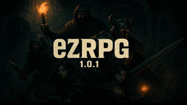 A modular, open-source framework for building browser RPGs fast—and building them right. ezRPG delivers a clean architecture with pluggable modules, a hook system for extensions, Smarty templates...
